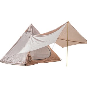 Outdoor Indian makeshift tent Awning all-in-one camping Pyramid tent picnic camping Family tent Model NO. CP-796