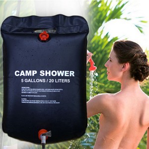 Outdoor Bath Bag 20L Outdoor Toiletries Camping Bath Solar Hot water Bag Shower Water bag cross-border PVC Model NO. CP-8963