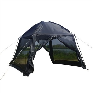 New Design black full screen pergola beach mosquito repellent tent opaque shade outdoor camping garden tent Model NO. CP-996