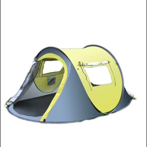 New 3-5 people outdoor automatic no-build quick-opening tent rain and wind proof family camping boat tent Model NO. CP-8989