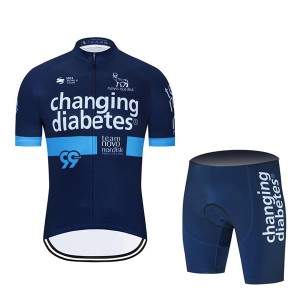 High Quality Custom Sports Fitness Style Solid Color Quick -dry Cycling suit（Top+short）Cycl68896