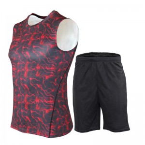 Shorts Fitness suit men’s Quick Drying Breathable sports vest suit BX11568