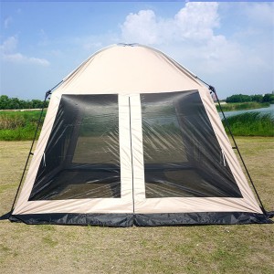 New Design black full screen pergola beach mosquito repellent tent opaque shade outdoor camping garden tent Model NO. CP-996