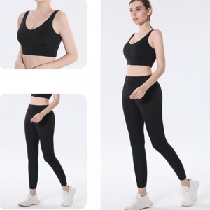 Women Gym Fitness Sports Workout Yoga Clothes Suit Yoga Set (Bra+pants) Item No.A-8