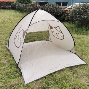 Factory directly new double casual sun protection tent wire tent beach tent sun protection single-layer tent Model NO. CP-6363