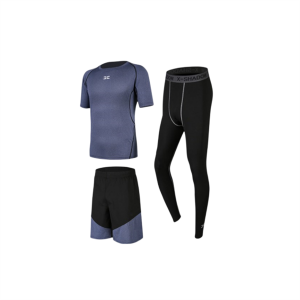 Men’s sports three pieces quick-drying sports suits Item no.XYPT002