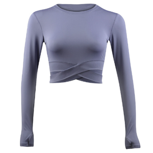 Ladies’ long sleeve yoga shirt (no pants) Item No.A-CX-519